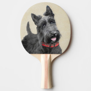 Raquette De Ping Pong Peinture écossaise Terrier - Cute Original Dog Ar
