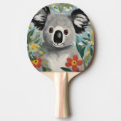 Raquette De Ping Pong Peinture Koala (Devant)