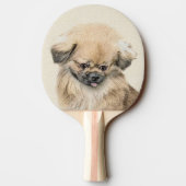Raquette De Ping Pong Peinture Pekingese - Cute Original Chien Art (Dos)