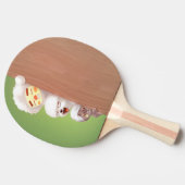 Raquette De Ping Pong Pékin Animaux Trio (Côté)