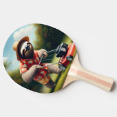 Raquette De Ping Pong Pelouse de sciage (Côté)