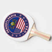 Raquette De Ping Pong Pennsylvanie (Côté)