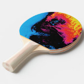 Raquette De Ping Pong pepper and plastic silenced (Devant Angle)