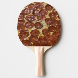 Raquette De Ping Pong Pepperoni Pizza