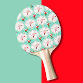 Raquette De Ping Pong Père Noël Noël Pickleball Ogee Motif