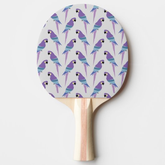 Raquette De Ping Pong Perroquets pourpres (Devant)
