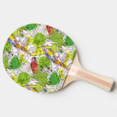 Raquette De Ping Pong Perroquets tropicaux (Côté)