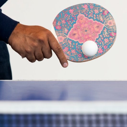 Raquette De Ping Pong Persan vintage (Insitu)