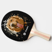 Raquette De Ping Pong Personalized Custom Photo with Name   (Côté)