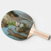 Raquette De Ping Pong Personalized Custom Wedding Image Ping Pong Paddle (Côté)