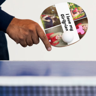Raquette De Ping Pong Personnalisé J'aime ma Girami 4 photo
