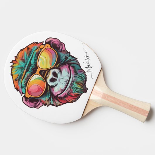 Raquette De Ping Pong Personnalisé modifiable (Côté)