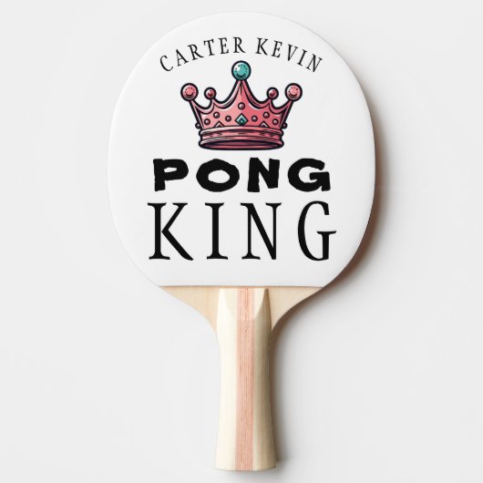 Raquette De Ping Pong Personnalisé modifiable (Devant)