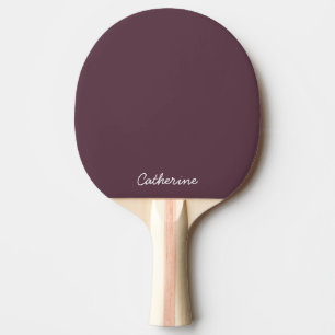 Raquette de Ping Pong personnalisée couleur Prune
