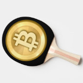 Raquette De Ping Pong Personnaliser Cool Bitcoin (Côté)