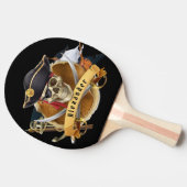 Raquette De Ping Pong Personnaliser le pirate cool (Côté)