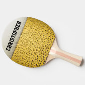 Raquette De Ping Pong Personnaliser le verre de bière (Côté)
