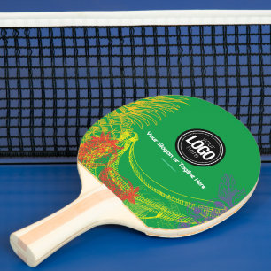 Raquette De Ping Pong Personnaliser l'entreprise   Société de fruits tro
