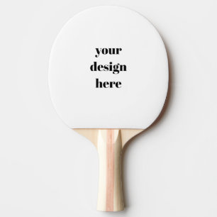 Raquette De Ping Pong Personnaliser ou Customiser
