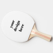 Raquette De Ping Pong Personnaliser ou Customiser (Côté)