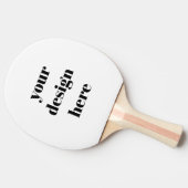 Raquette De Ping Pong Personnaliser ou Customiser (Côté)
