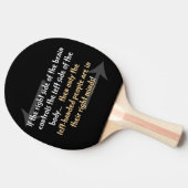 Raquette De Ping Pong Personnes gauchères (Côté)