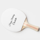 RAQUETTE DE PING PONG PETIT ANNIVERSAIRE DE CUTIE (Côté)