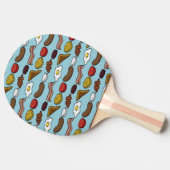 Raquette De Ping Pong Petit déjeuner frit (Côté)