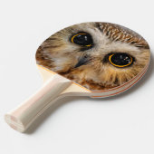 Raquette De Ping Pong Petite Chouette blanche de Vache du Nord (Devant Angle)