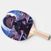 Raquette De Ping Pong Petite fille guerrière ninja (Côté)