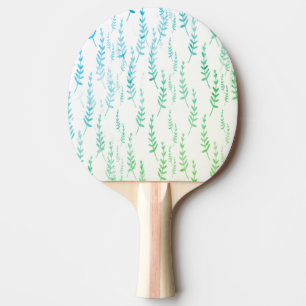Raquette De Ping Pong Petites brindilles avec Feuilles