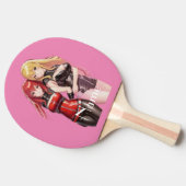 Raquette De Ping Pong Petites filles Anime Thunder_Cove (Côté)