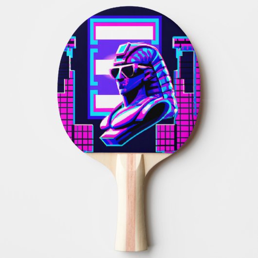 Raquette De Ping Pong Pharaon Synthwave (Devant)