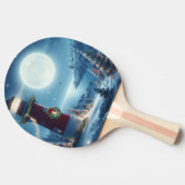 Raquette De Ping Pong Phare de Noël nautique (Côté)