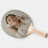 Raquette De Ping Pong Photo complète personnalisée (Côté)