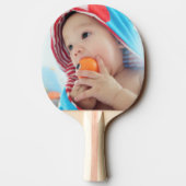 Raquette De Ping Pong Photo faite sur commande (Dos)