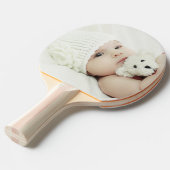 Raquette De Ping Pong Photo personnalisée (Devant Angle)