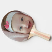 Raquette De Ping Pong Photo personnalisée (Côté)