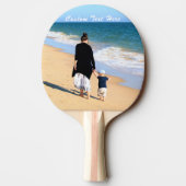 Raquette De Ping Pong Photo Personnalisée Ping Pong Paddle Cadeau Vos Ph (Dos)