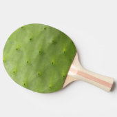 Raquette De Ping Pong Photo verte tropicale botanique de cactus (Côté)