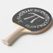 Raquette De Ping Pong Pi Day PiDay Chalkboard Education (Devant Angle)