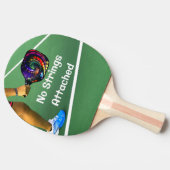 Raquette De Ping Pong Pickleball Funny No Strings Attaché (Côté)