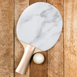 Raquette De Ping Pong Pierre de Marbre blanc moderne propre
