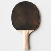 Raquette De Ping Pong Pierre Monazite Marron Foncé Simple (Dos)
