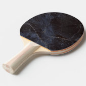 Raquette De Ping Pong Pierre sombre simple modeste (Devant Angle)