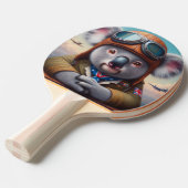 Raquette De Ping Pong Pilote d'avion Koala (Devant Angle)