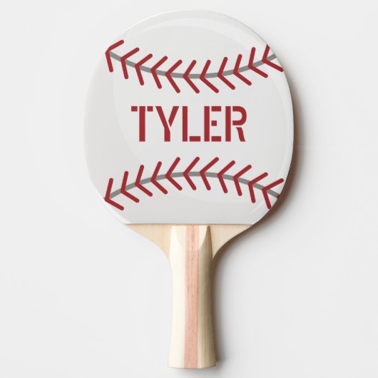 Raquette De Ping Pong Ping Pong De Baseball Personnaliser Paddle (Devant)