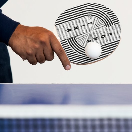 Raquette De Ping Pong Ping Pong Design moderne Ping Pong Paddle (Insitu)