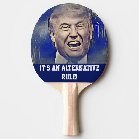 Raquette De Ping Pong Ping-pong drôle de Donald Trump (Devant)