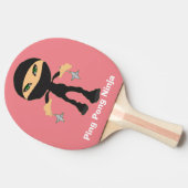 Raquette De Ping Pong Ping-pong Ninja de fille (Côté)